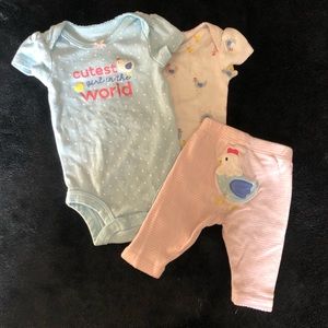 3-Piece Chicken Outfit